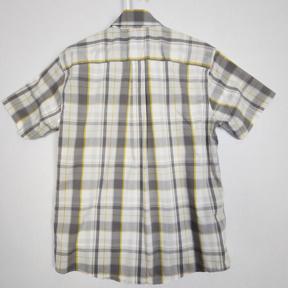 Lot of 2 Eddie Bauer Mens Shirt Sz M & L Classic Fit Short Sleeve - Picture 4 of 15
